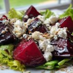 Roasted Beet and Goat Cheese Salad