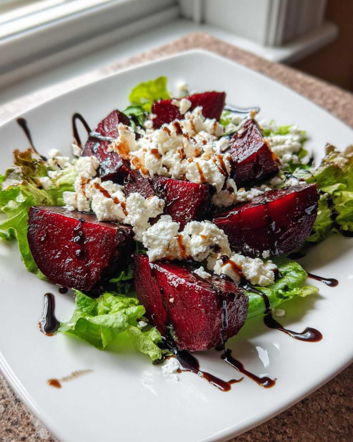 Roasted Beet and Goat Cheese Salad - detail 2