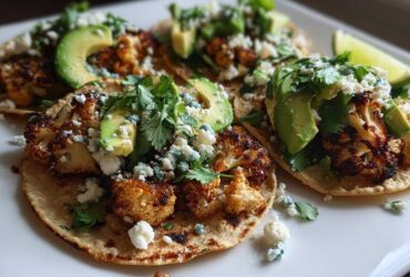 Roasted Cauliflower Tacos