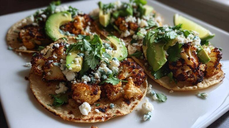 Roasted Cauliflower Tacos