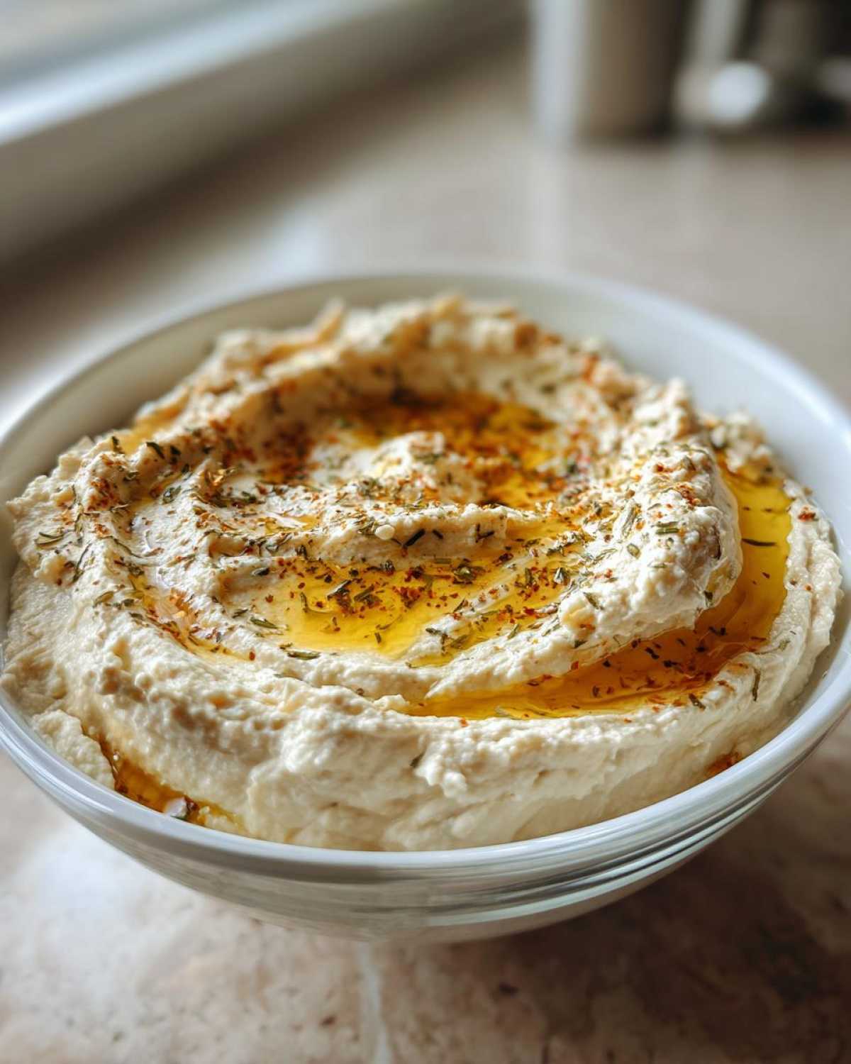 Roasted Garlic Hummus - detail 2