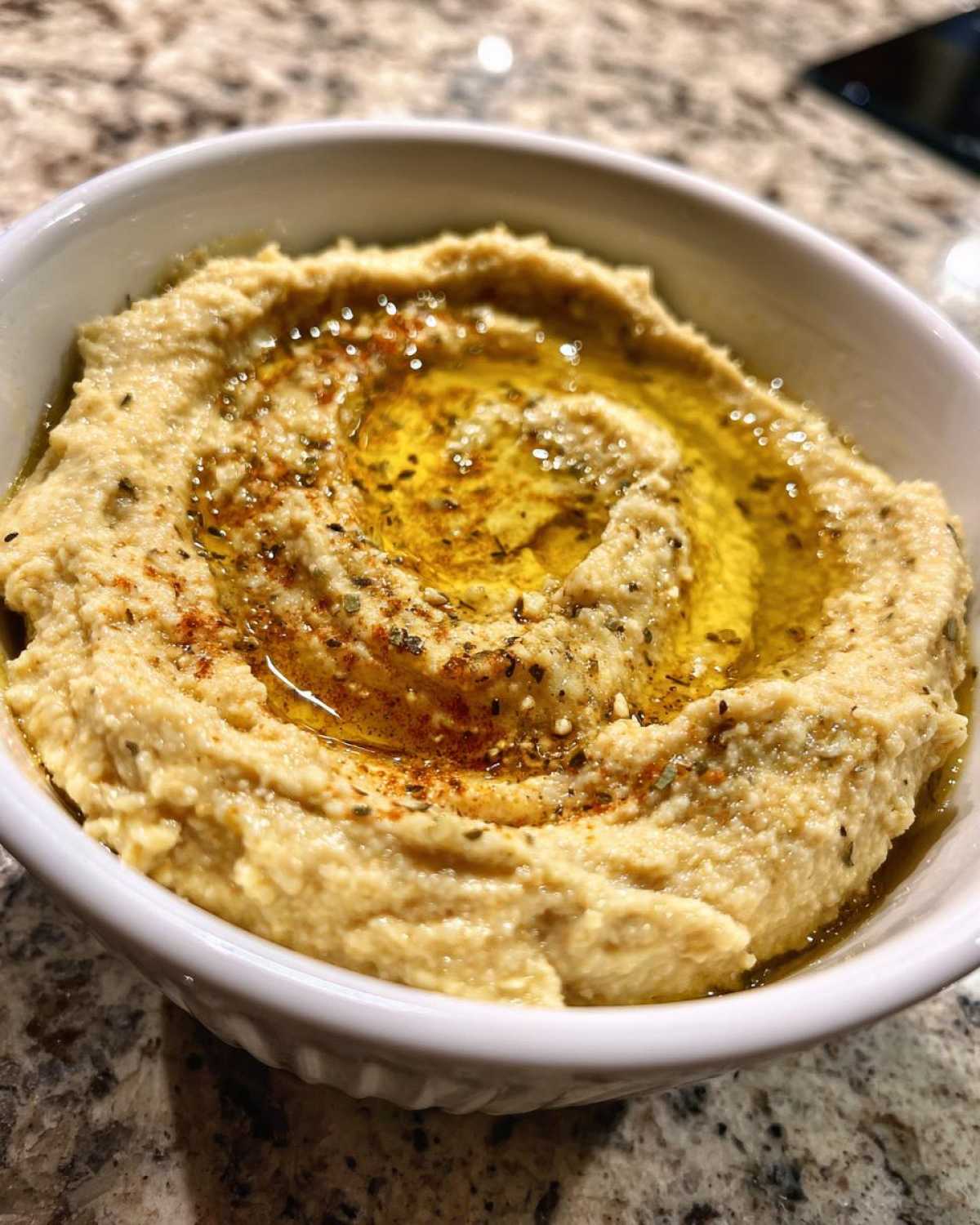 Roasted Garlic Hummus - detail 3