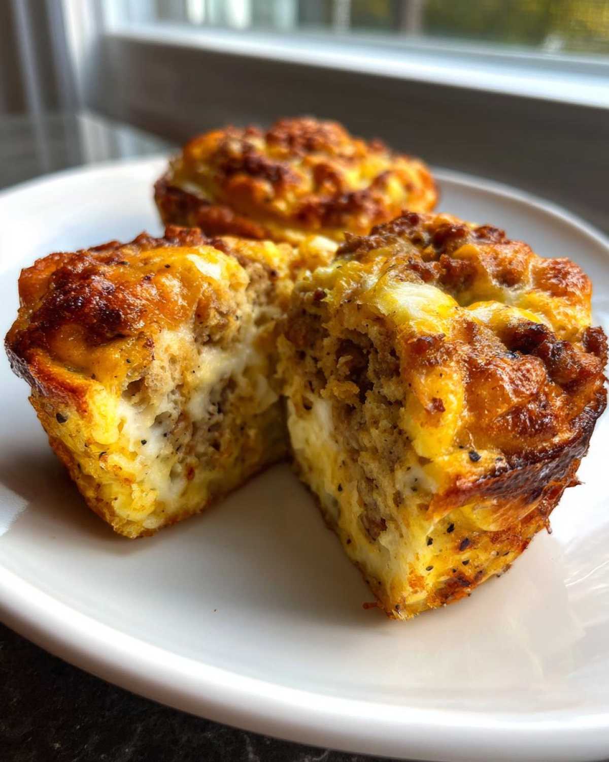 Sausage Egg Breakfast Muffins - detail 2