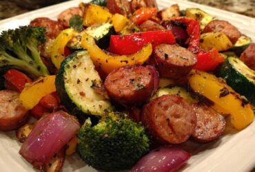 Sheet Pan Sausage and Veggies