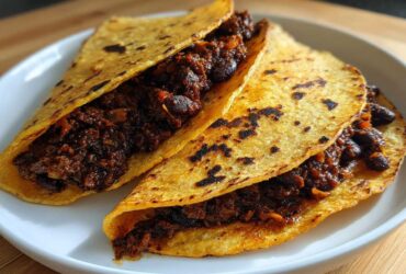 Spicy Black Bean Tacos