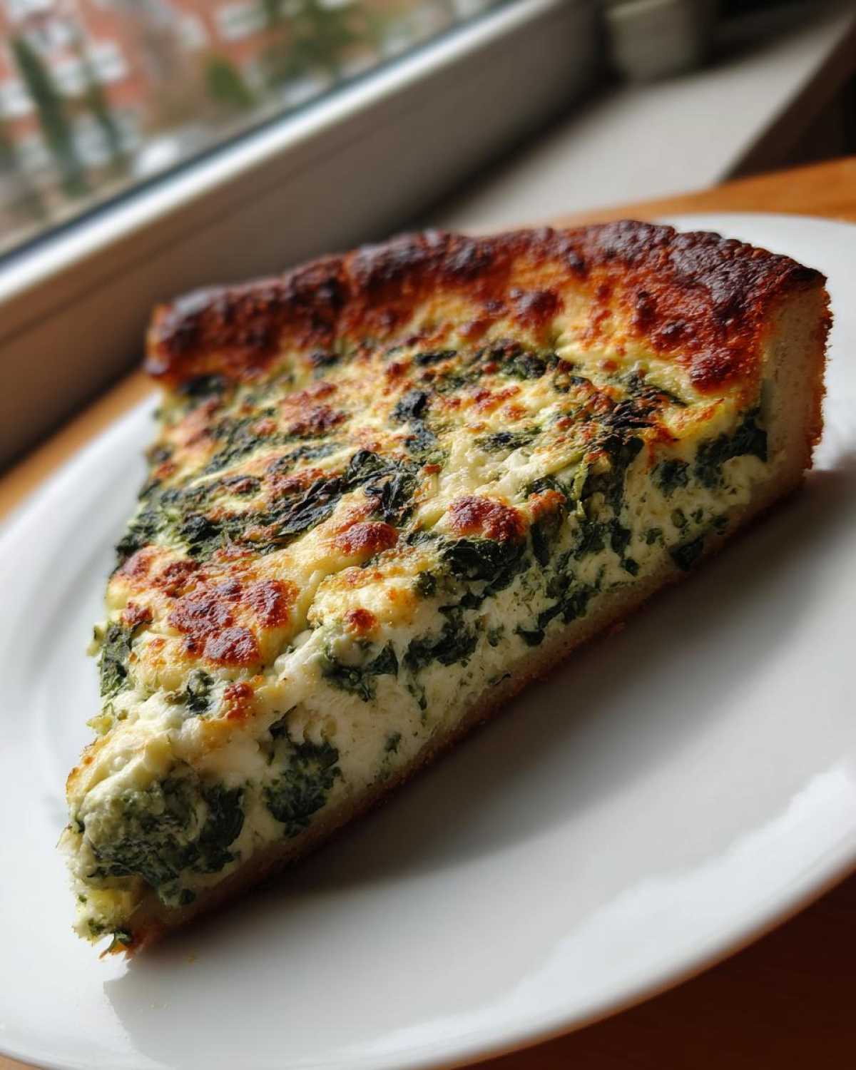 Spinach Ricotta Pizza - detail 1
