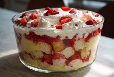 Strawberry Shortcake Trifle
