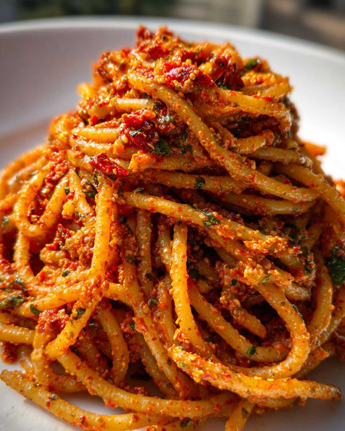 Sun-Dried Tomato Pesto Pasta - detail 4