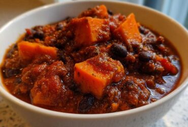 Sweet Potato Black Bean Chili
