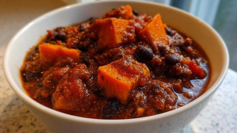 Sweet Potato Black Bean Chili