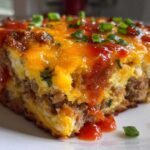 Taco Egg Bake