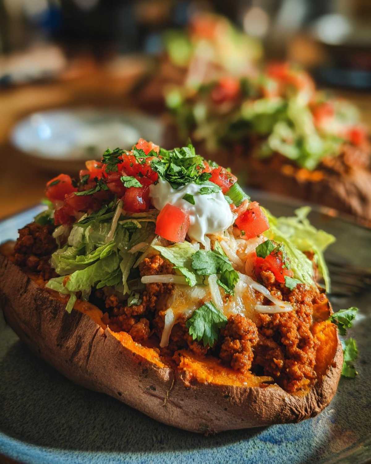 Taco Stuffed Sweet Potatoes - detail 1