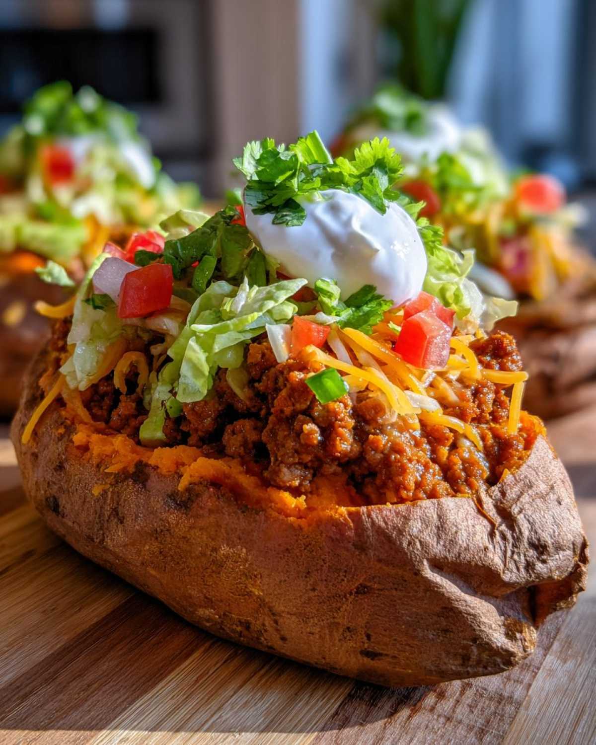 Taco Stuffed Sweet Potatoes - detail 2