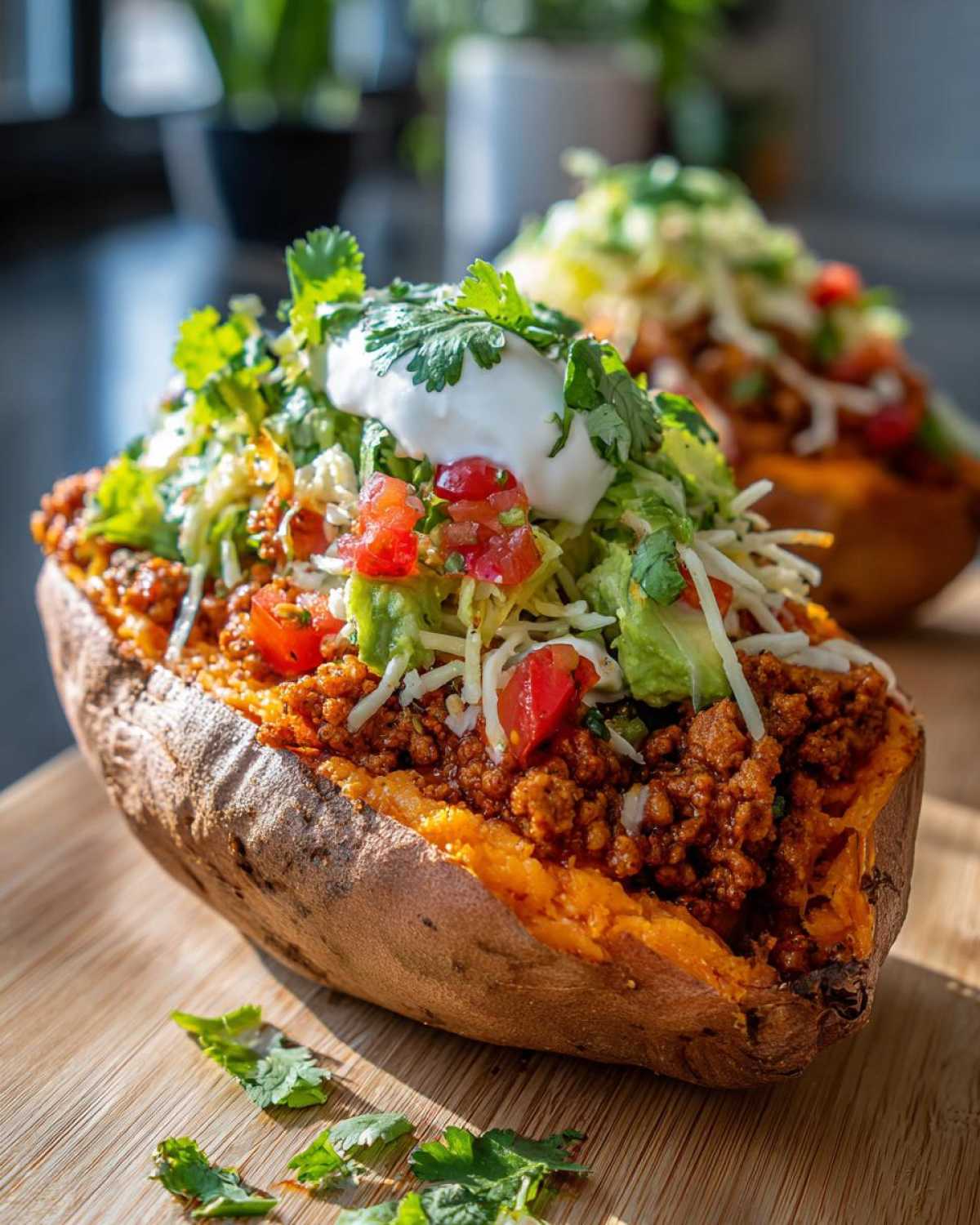Taco Stuffed Sweet Potatoes - detail 3