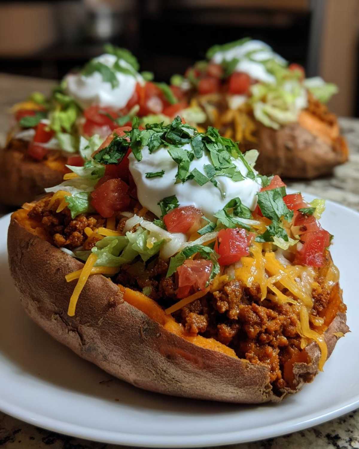 Taco Stuffed Sweet Potatoes - detail 4