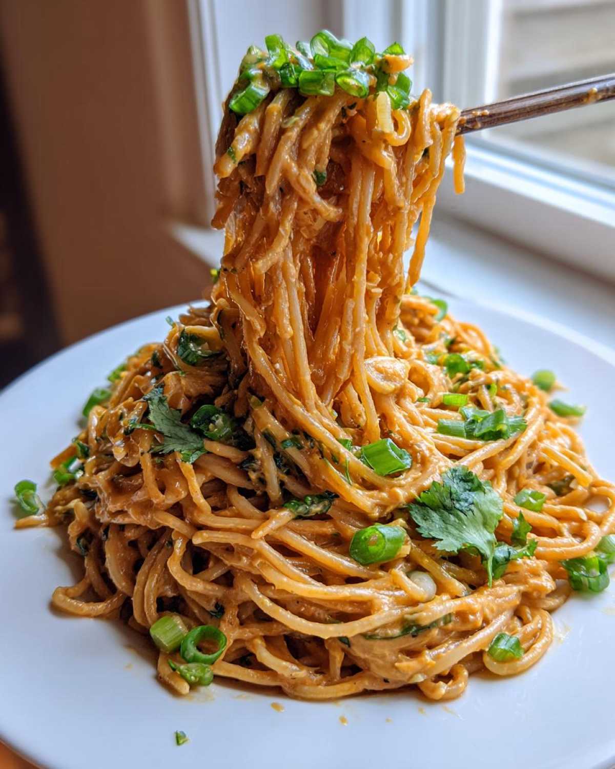 Thai Peanut Noodles - detail 1