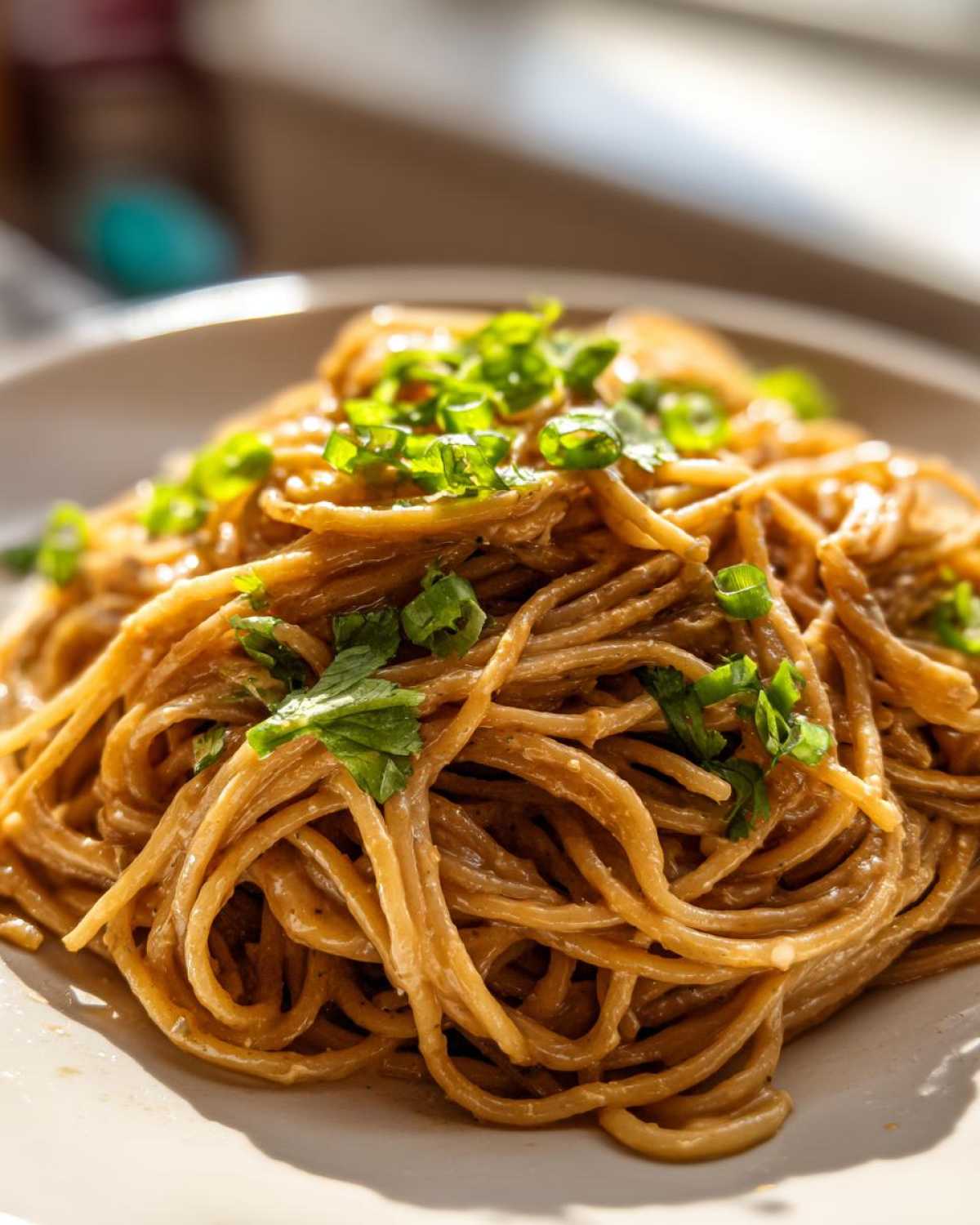 Thai Peanut Noodles - detail 2