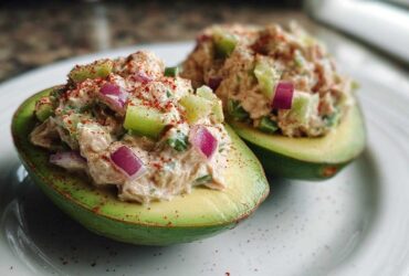 Tuna Stuffed Avocados