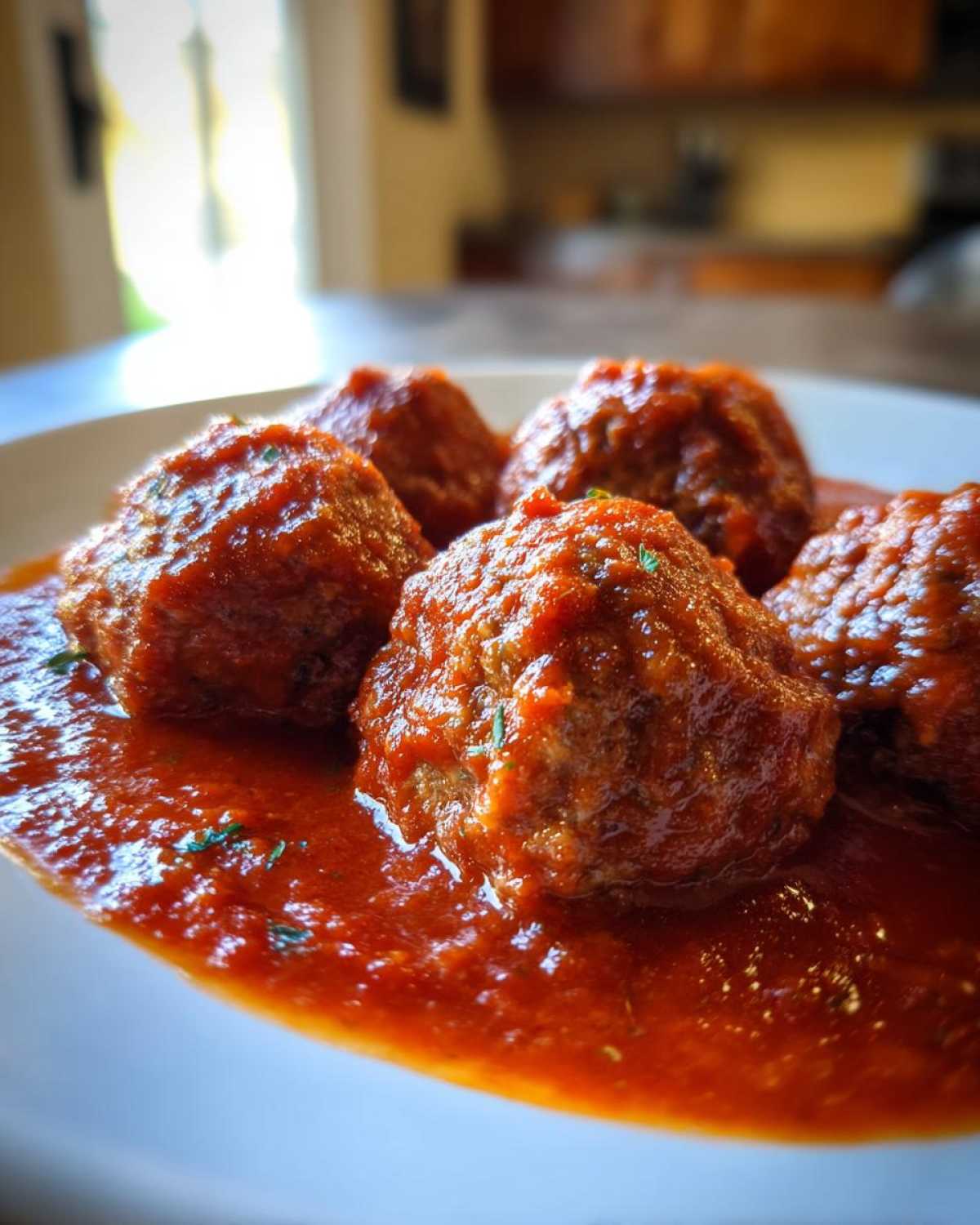 Turkey Meatballs in Marinara - detail 3