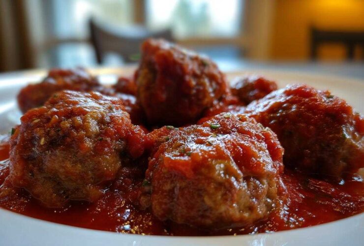 Turkey Meatballs in Marinara