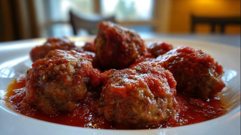 Turkey Meatballs in Marinara
