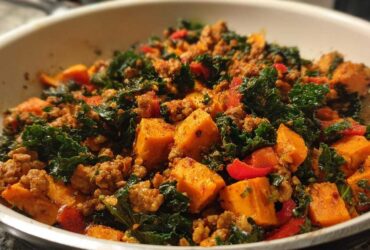Turkey and Sweet Potato Skillet