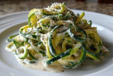 Zucchini Noodle Alfredo