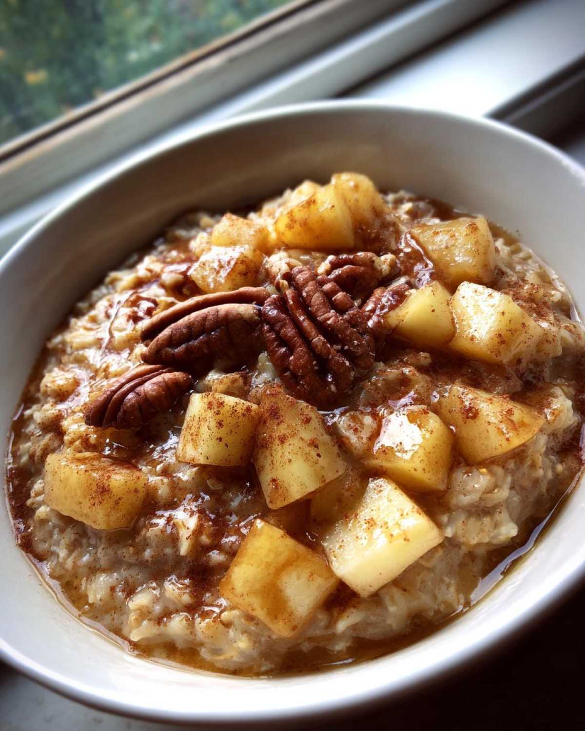 apple cinnamon oatmeal - detail 4
