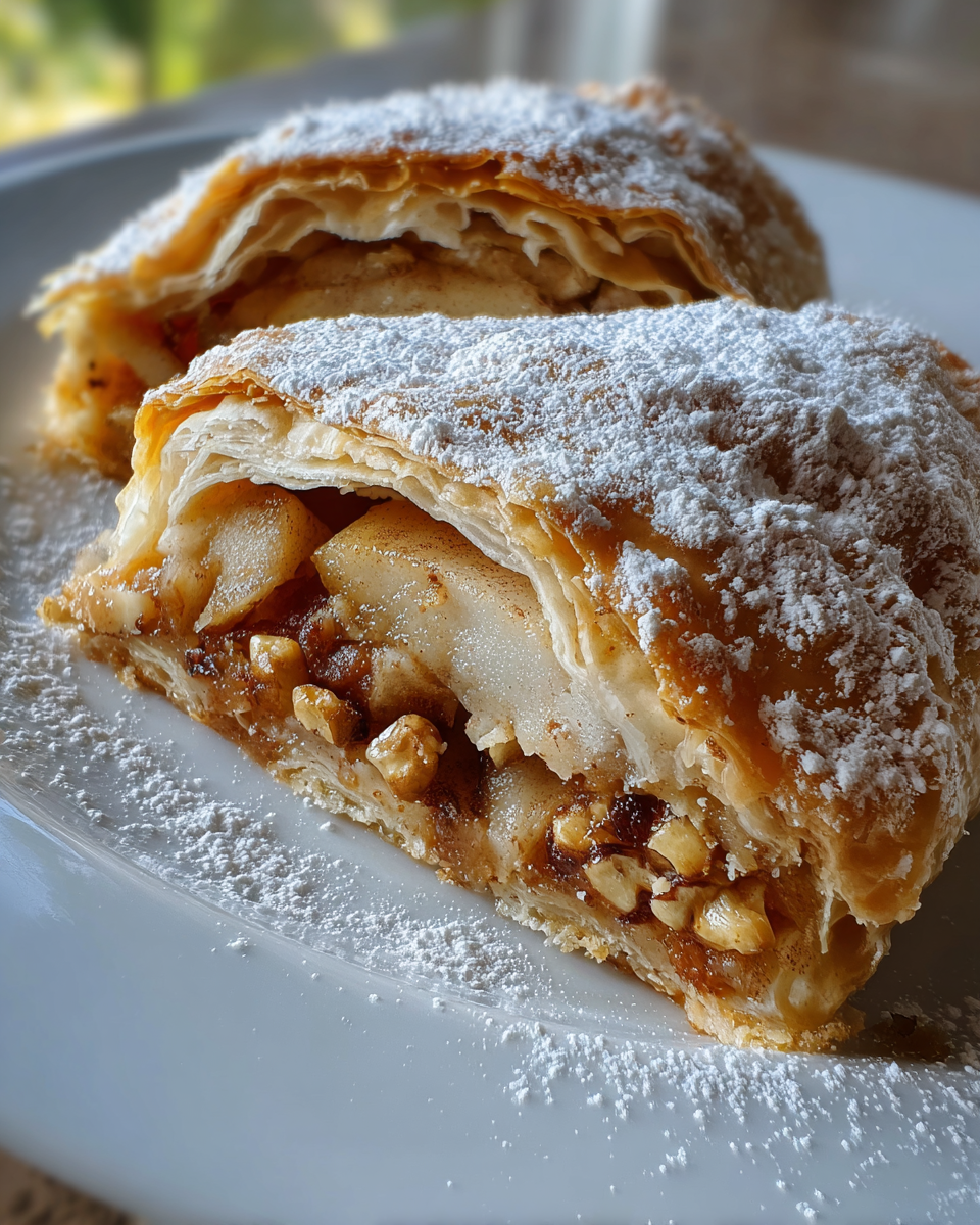 apple strudel - detail 3