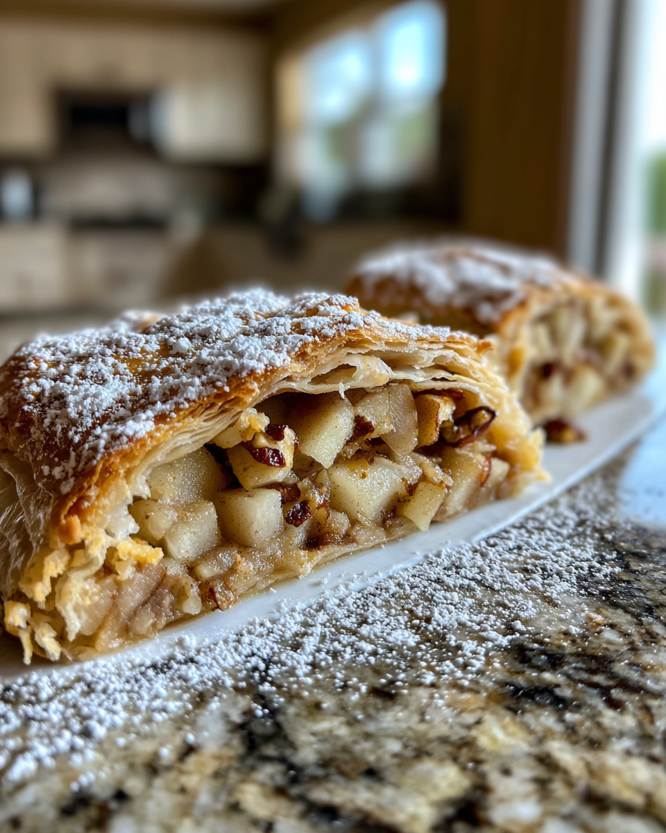 apple strudel - detail 4