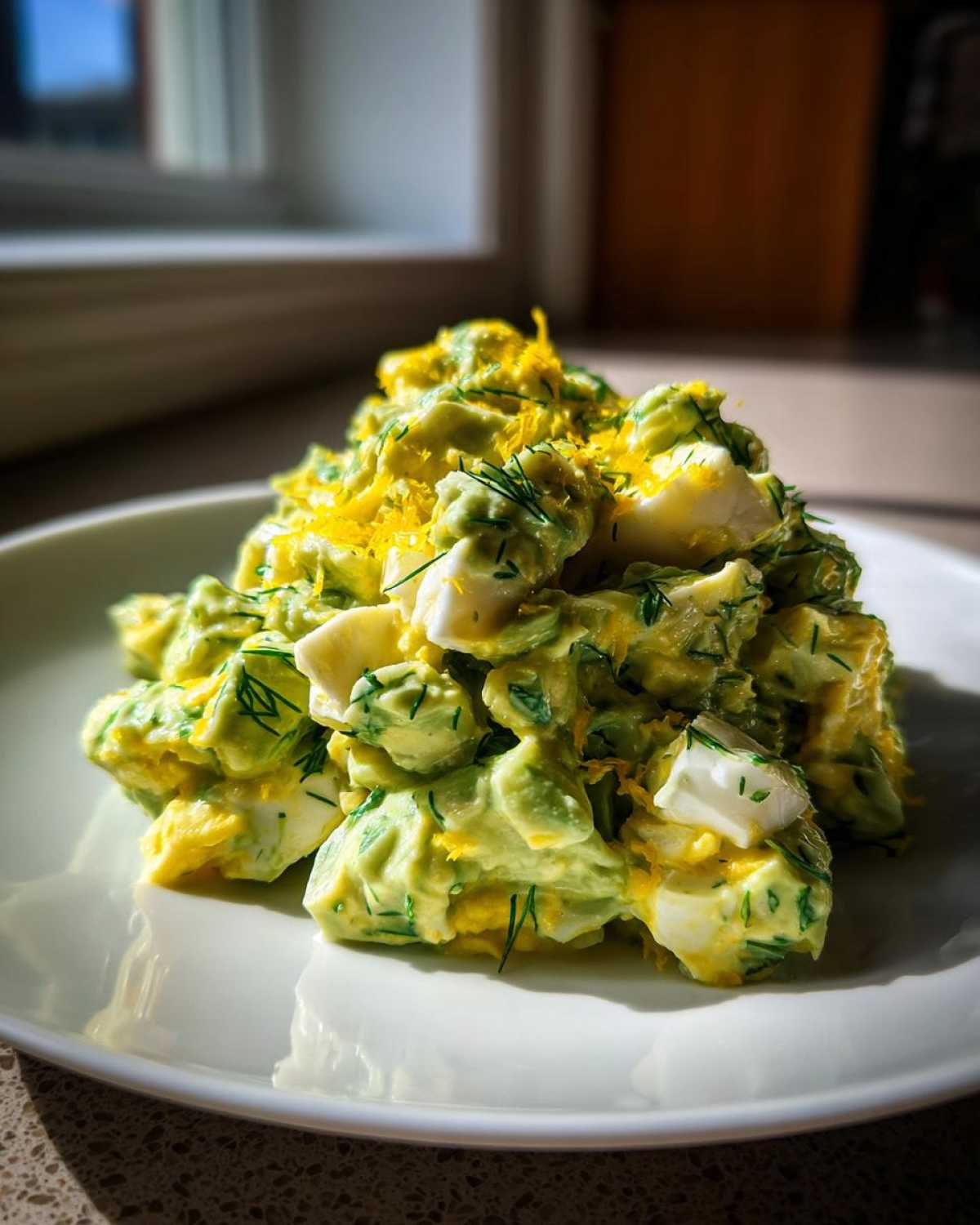 avocado egg salad - detail 1