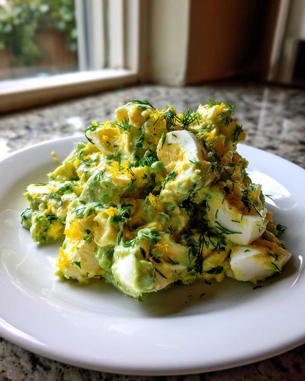 avocado egg salad - detail 2