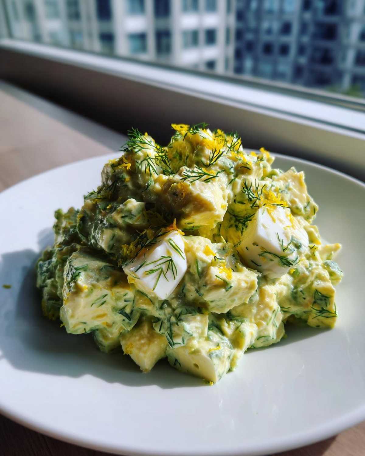 avocado egg salad - detail 3