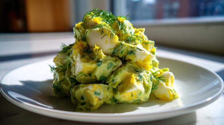 avocado egg salad