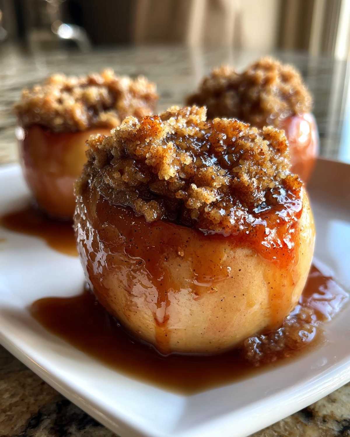 baked apples - detail 3