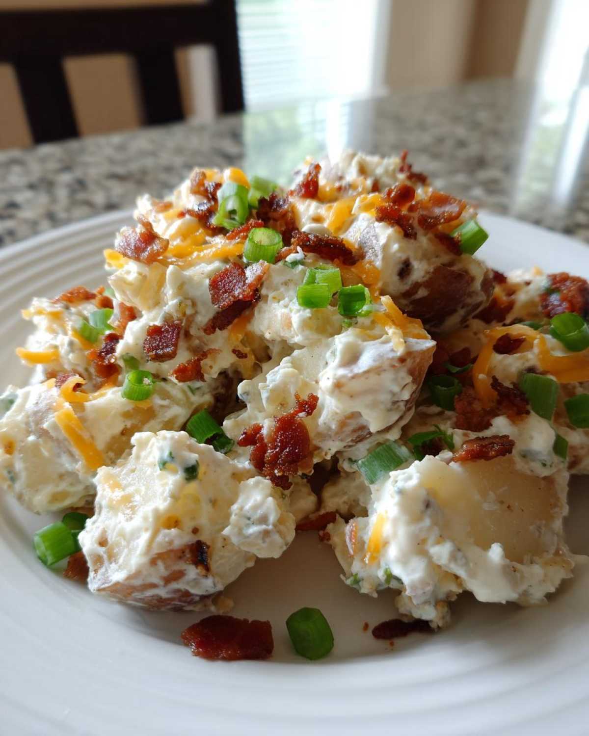 baked potato salad - detail 2