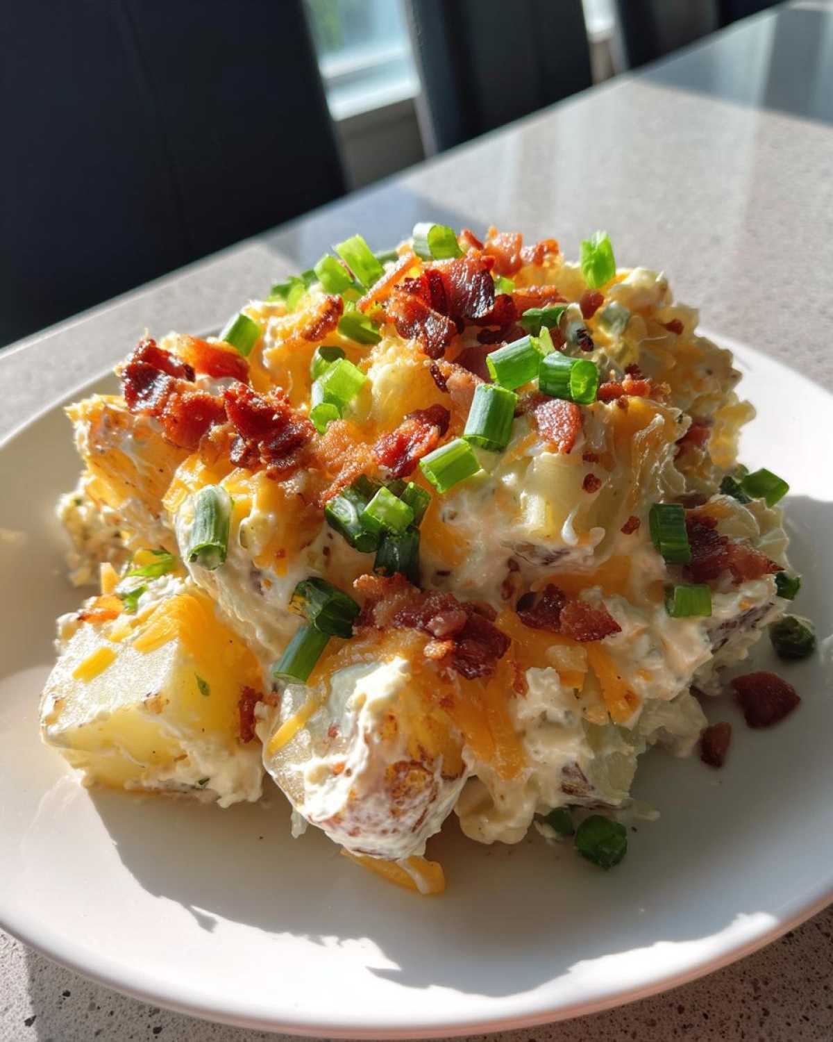 baked potato salad - detail 3
