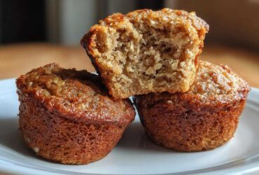 banana oatmeal muffins