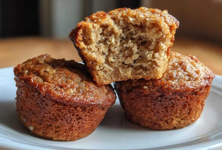 banana oatmeal muffins