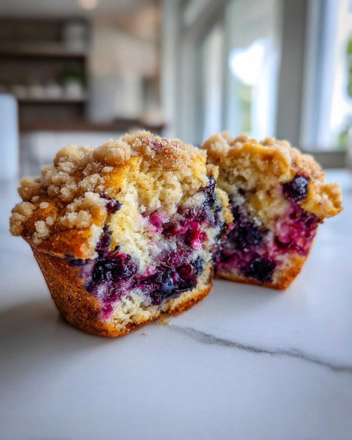 blueberry muffin - detail 2