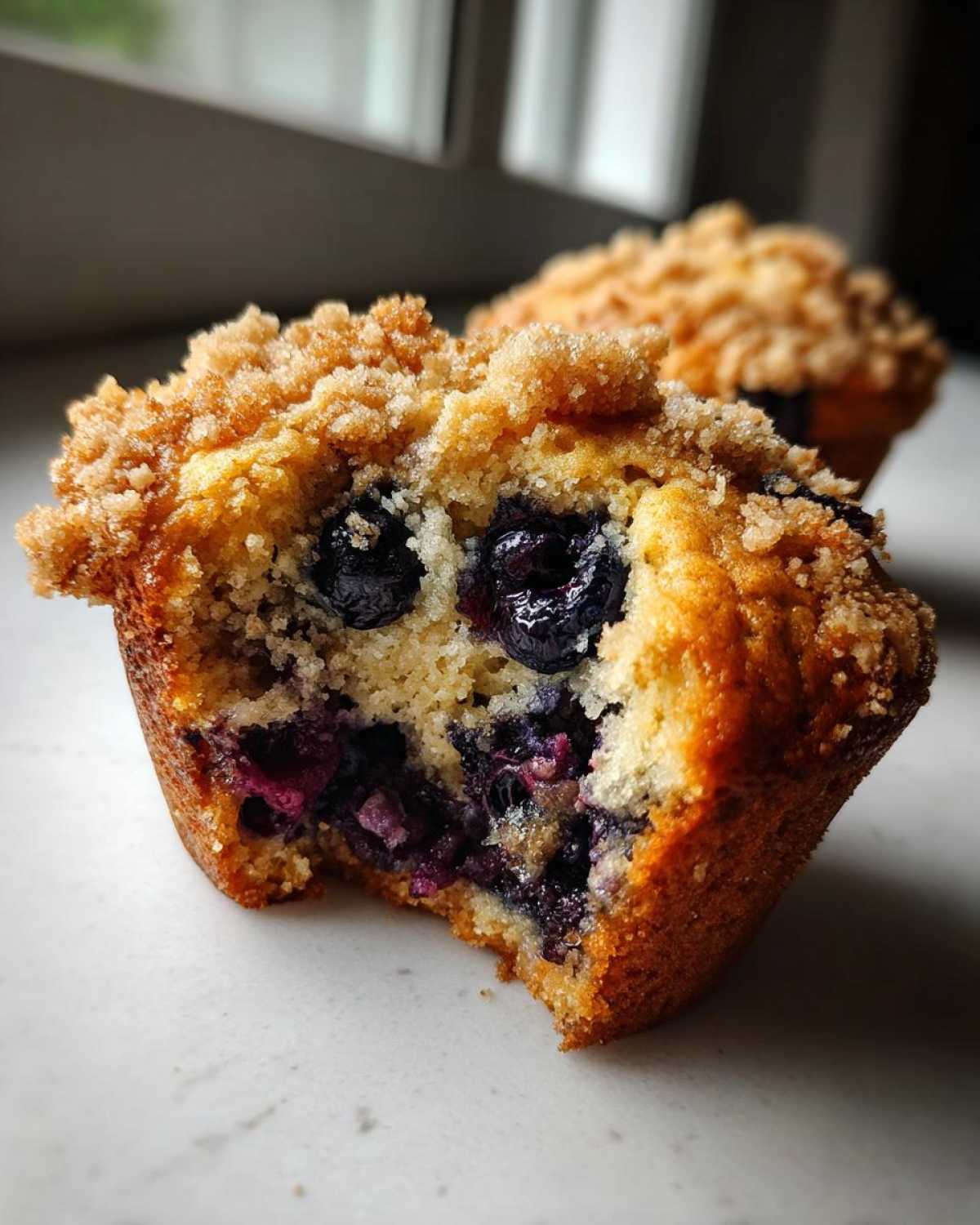 blueberry muffin - detail 4