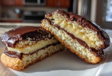 boston cream pie cookies