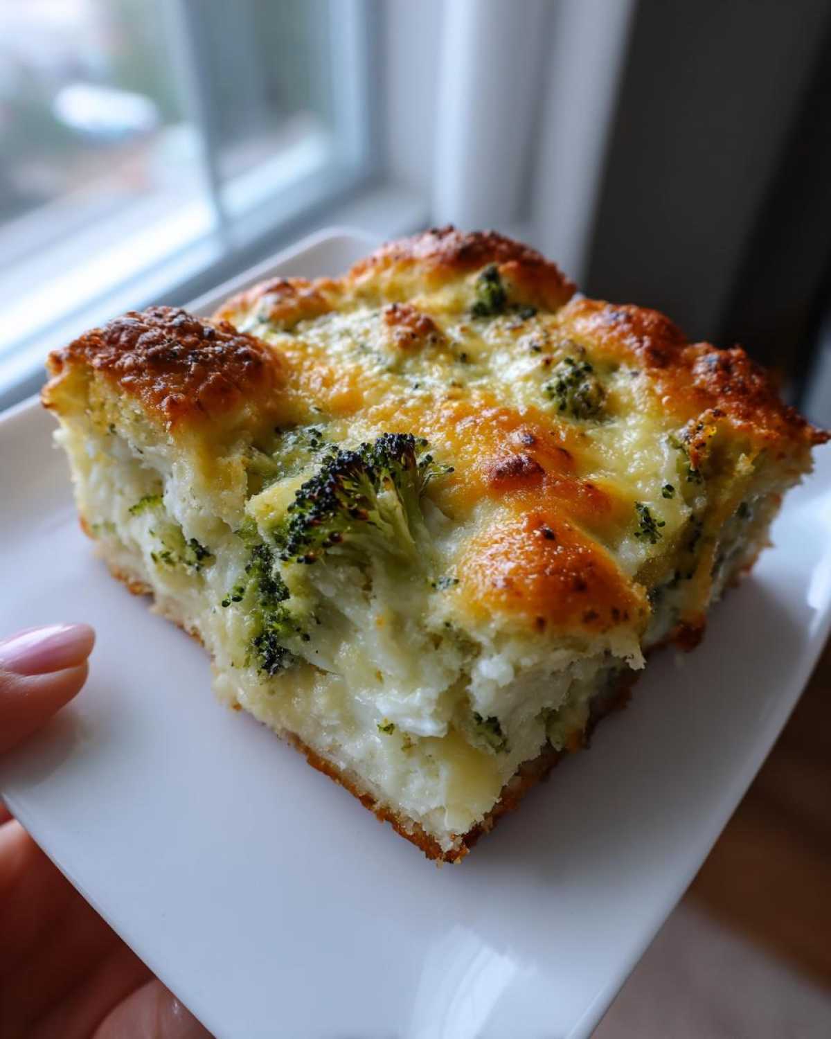broccoli cauliflower casserole - detail 1