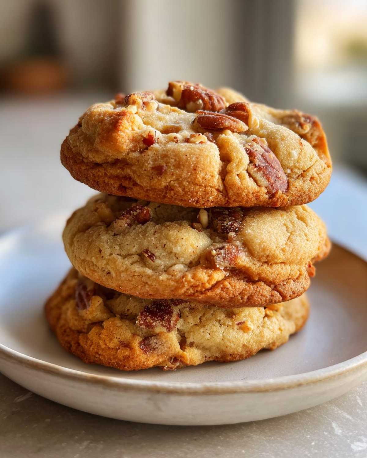 butter pecan cookies - detail 1