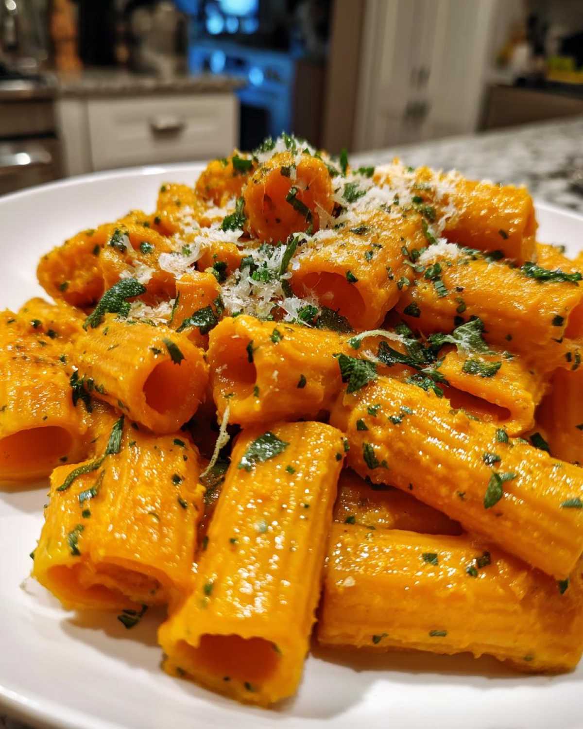 butternut squash pasta - detail 2