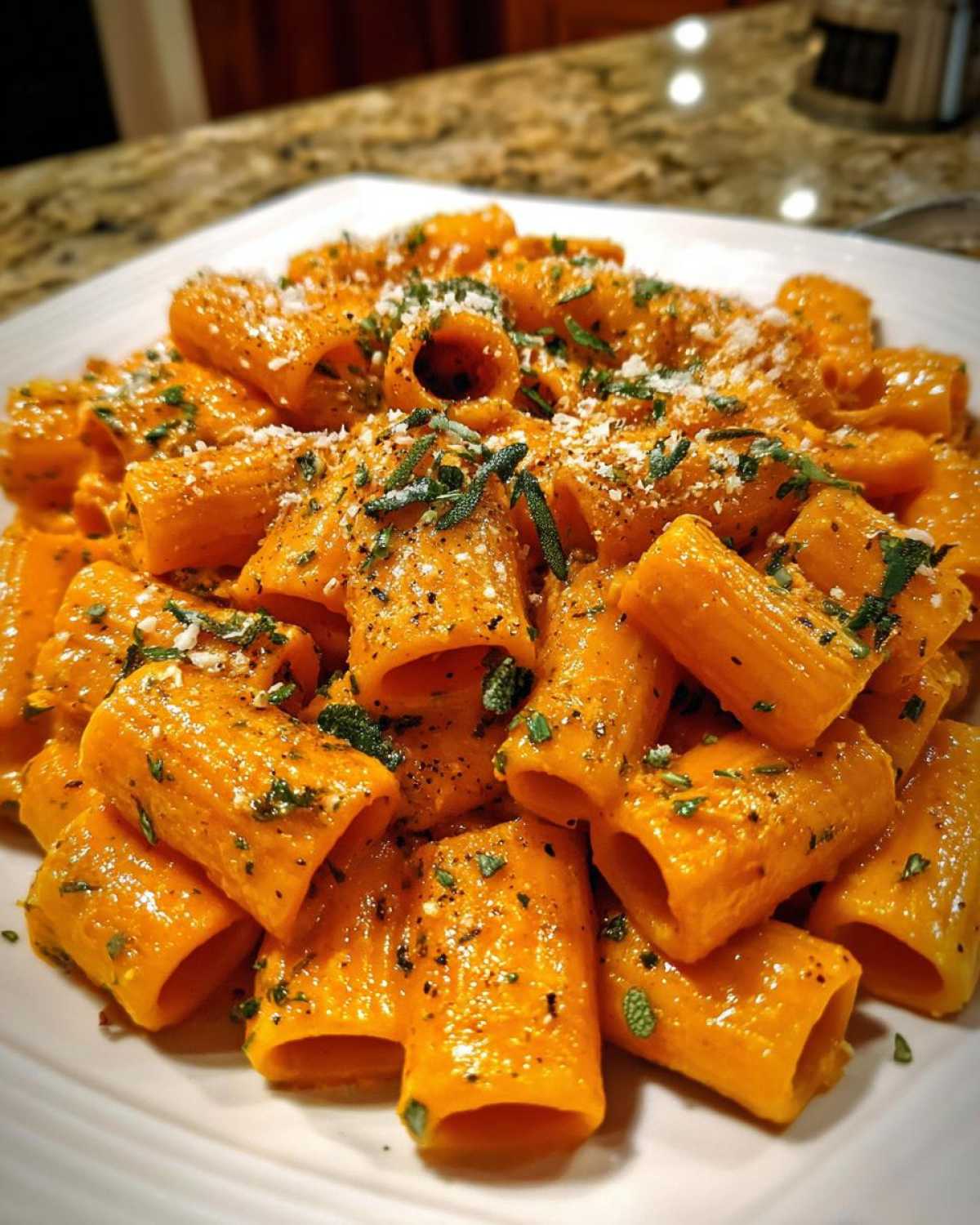 butternut squash pasta - detail 3