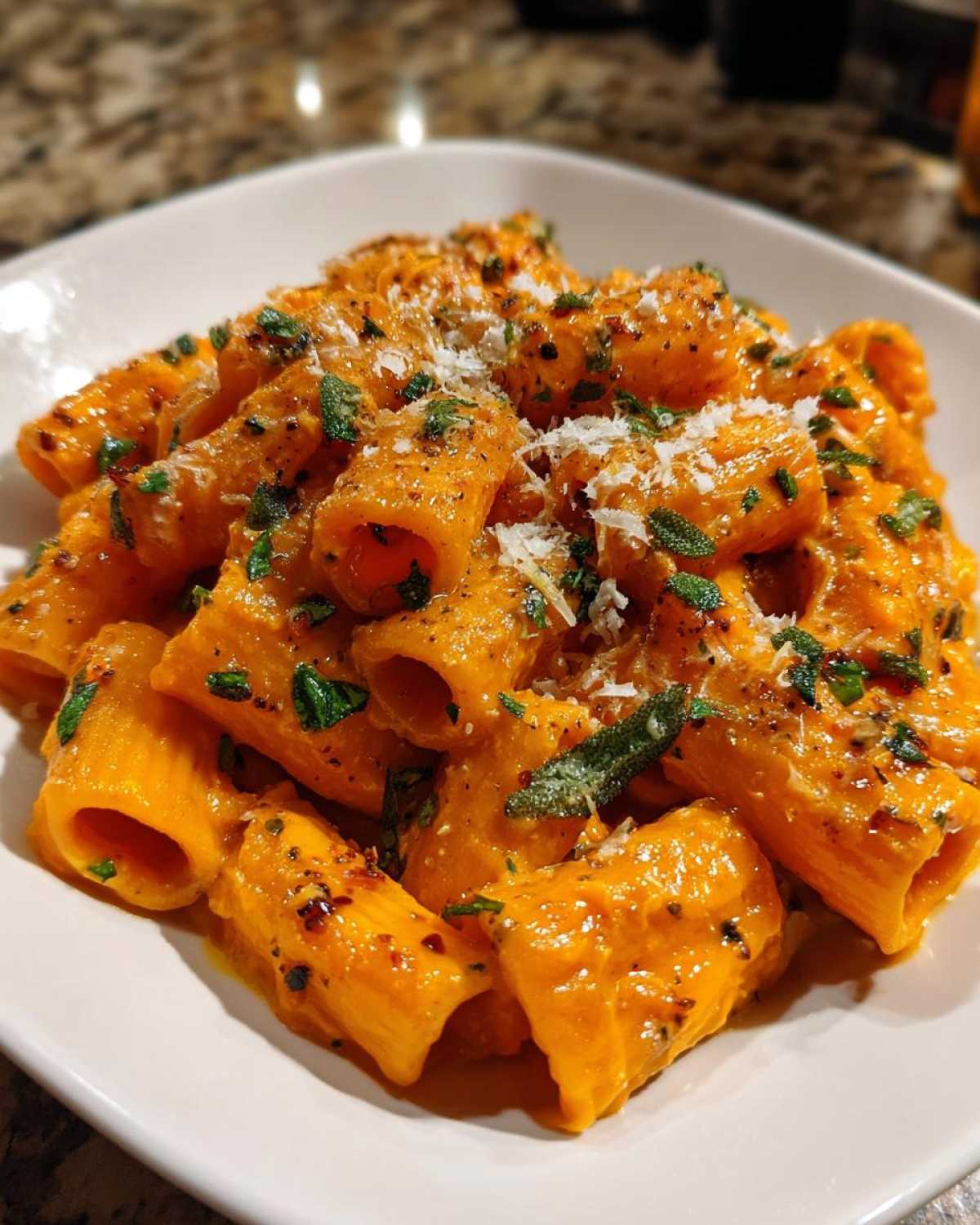 butternut squash pasta - detail 4
