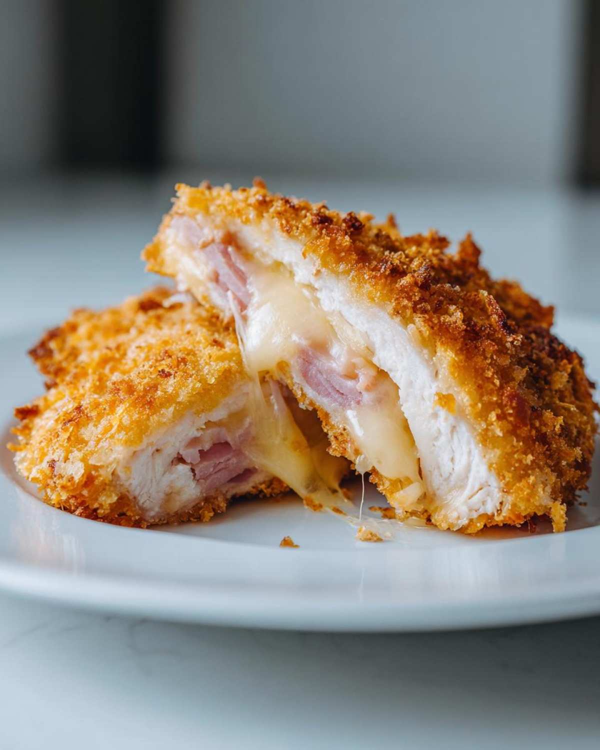 chicken cordon bleu - detail 1