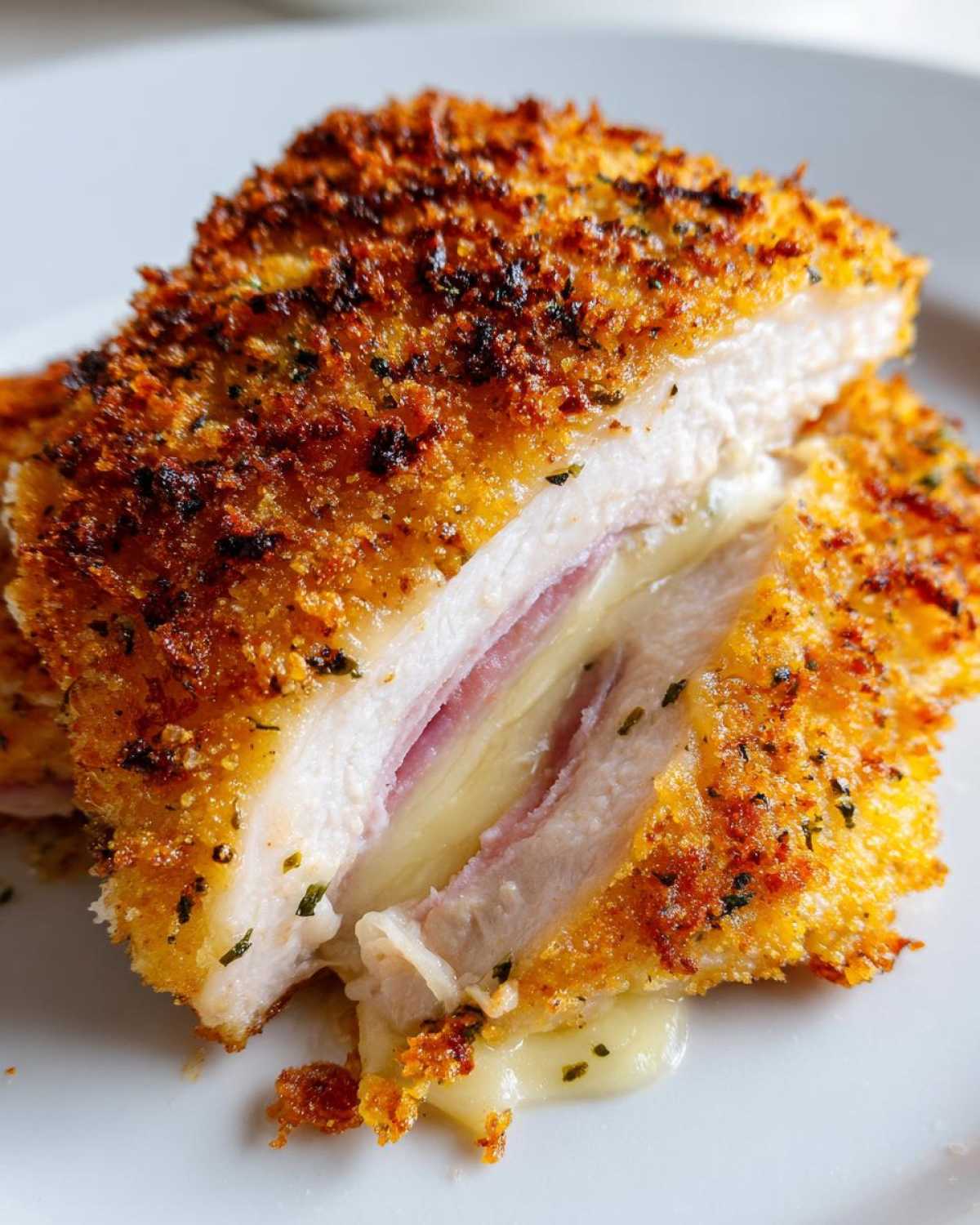 chicken cordon bleu - detail 3