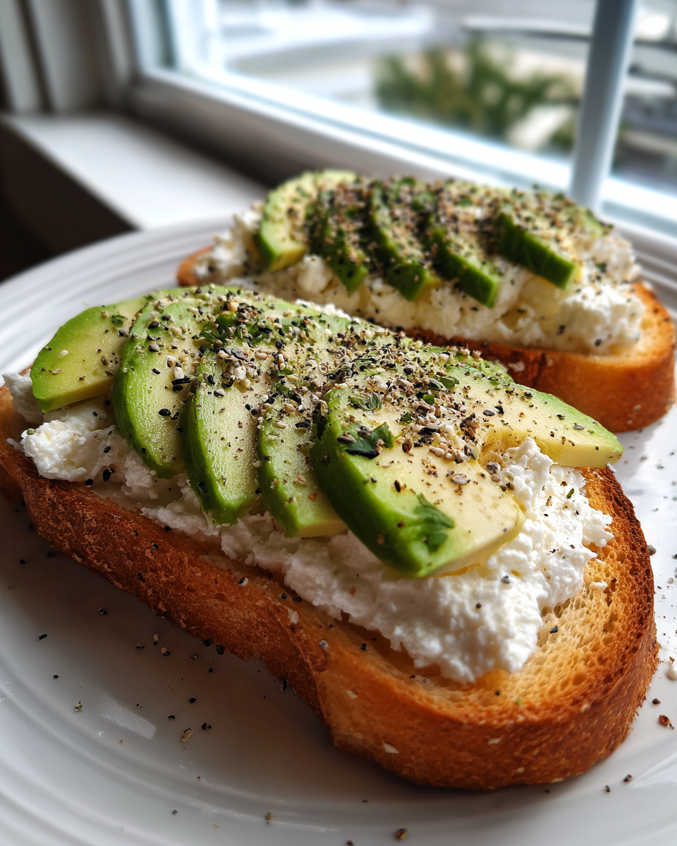 cottage cheese toast - detail 4